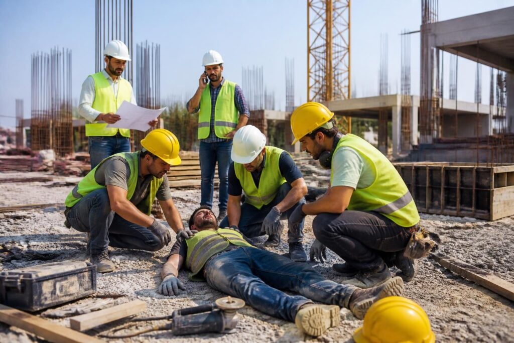 découvrez les responsabilités légales en cas d'accident sur chantier et les démarches à suivre lorsqu'une blessure survient. informez-vous pour protéger vos droits et assurer la sécurité au travail.