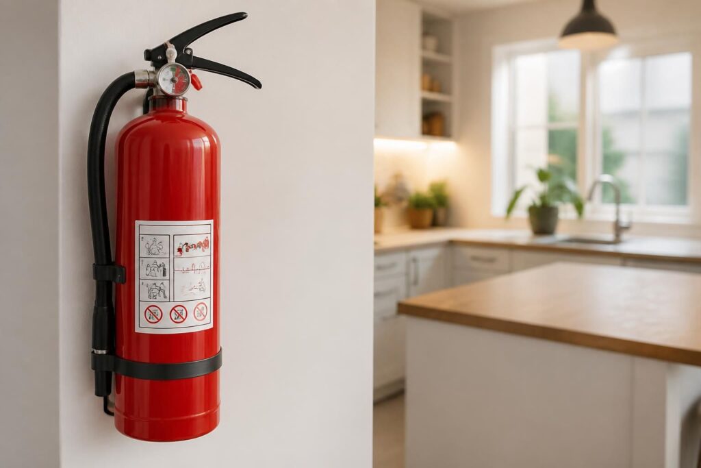 découvrez quel extincteur portatif choisir pour protéger efficacement votre maison et assurer la sécurité de votre foyer en cas d'incendie.