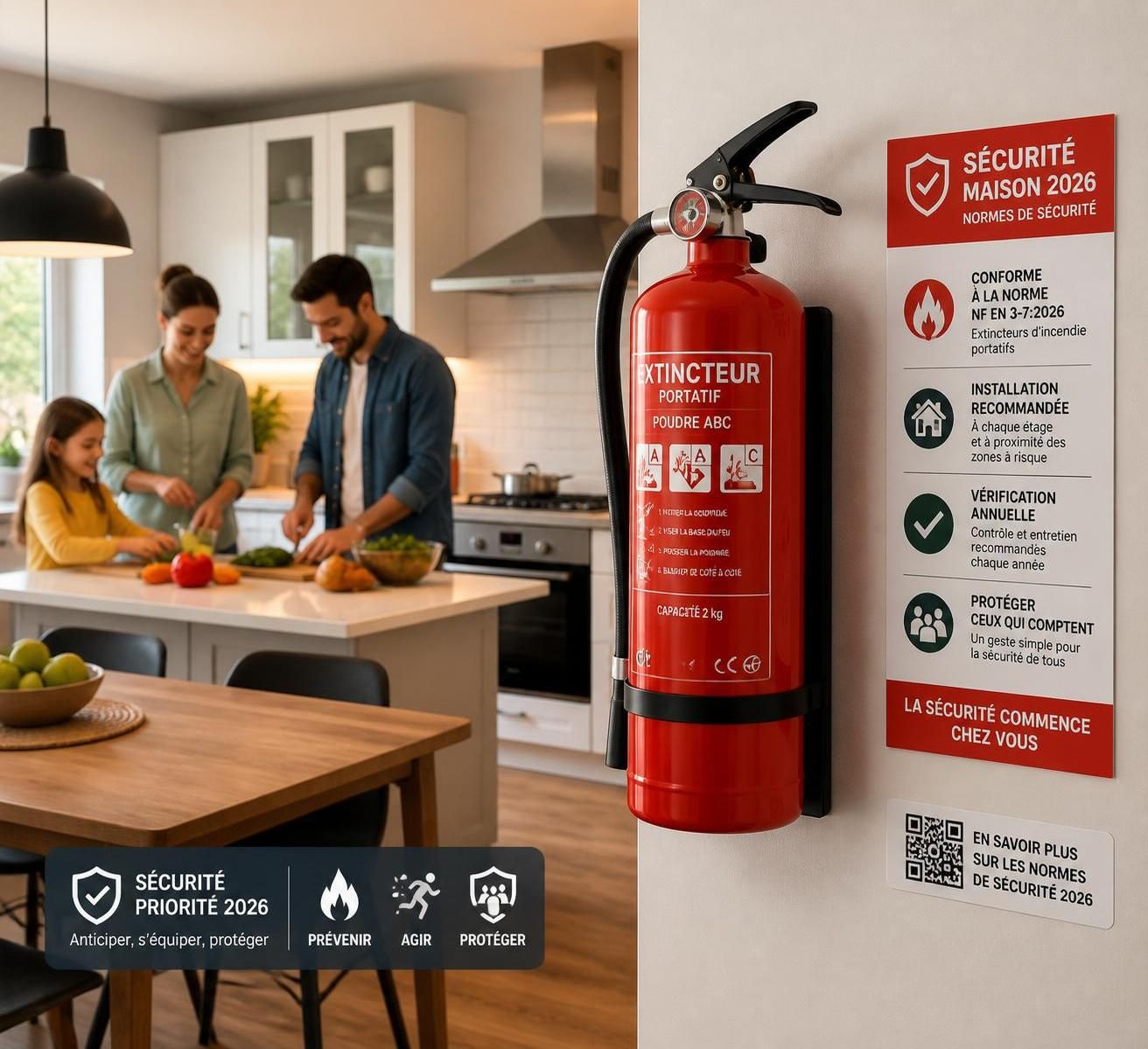 découvrez comment choisir l'extincteur portatif idéal pour protéger efficacement votre maison contre les incendies. conseils pratiques et critères essentiels pour une sécurité optimale.