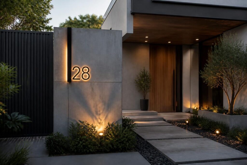 découvrez les tendances actuelles pour choisir un numéro de maison moderne, alliant design élégant et lisibilité optimale pour une façade unique et accueillante.