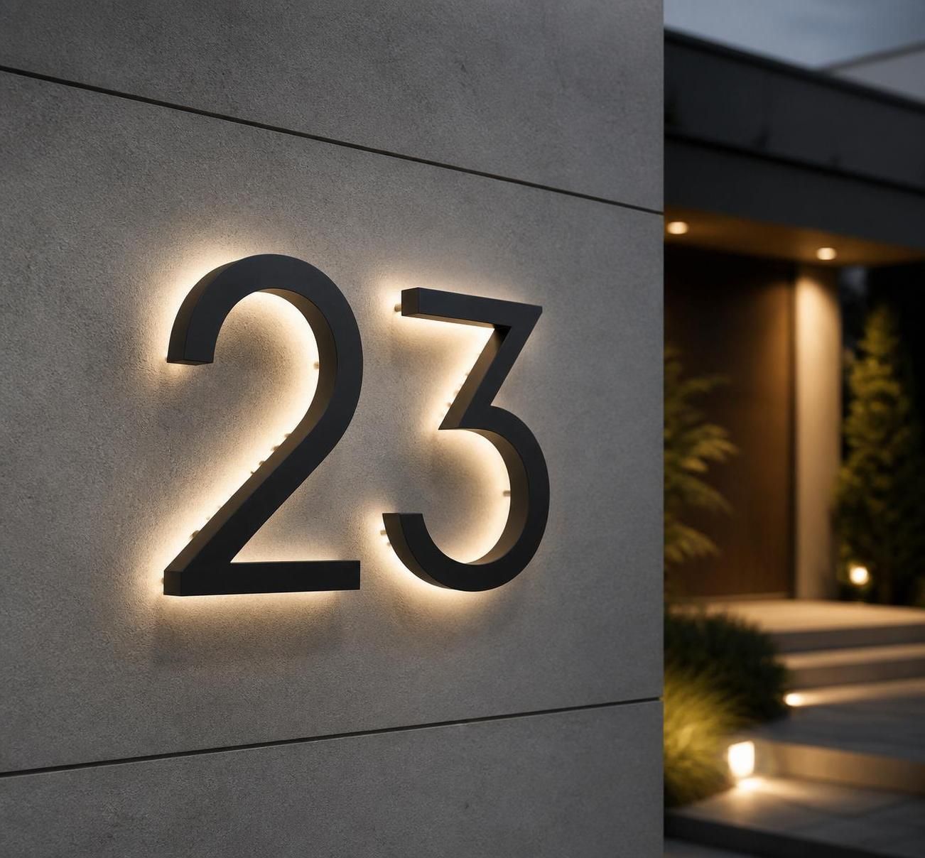 découvrez les tendances modernes pour le numéro de maison, alliant design et lisibilité, afin d'embellir votre façade avec style et fonctionnalité.