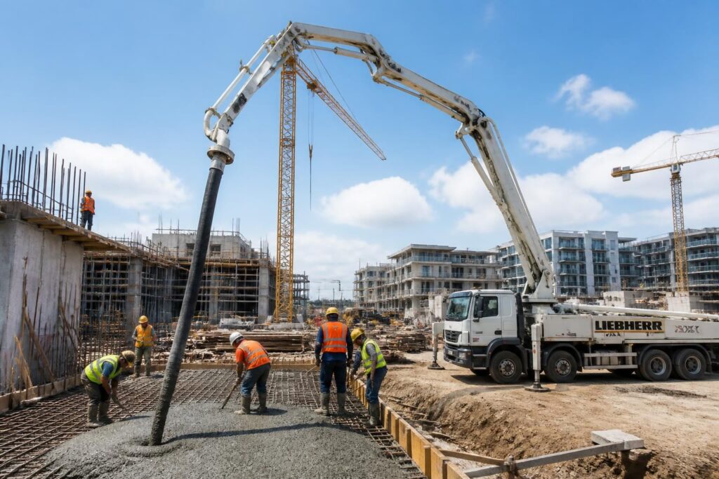découvrez les critères essentiels pour choisir la pompe à béton idéale et optimiser l'efficacité de votre chantier de construction.