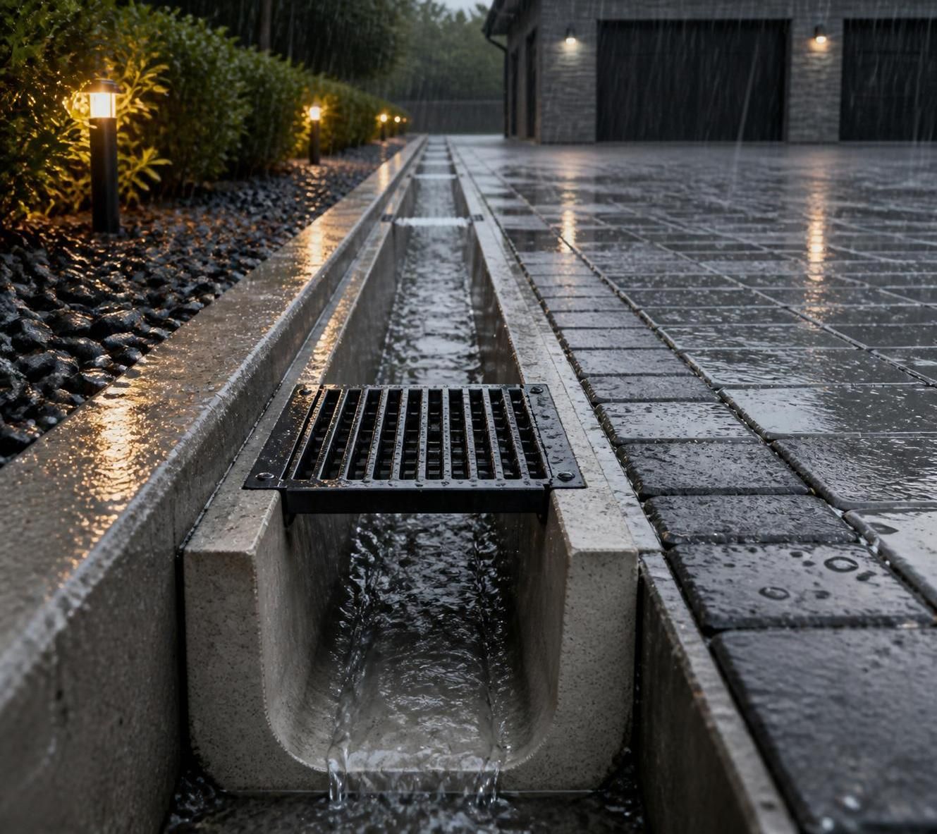 découvrez les avantages d'une cunette en béton pour vos travaux d’évacuation extérieure : durabilité, résistance et efficacité pour un drainage optimal.