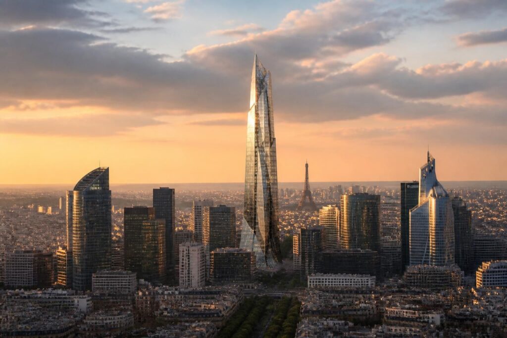 découvrez la hauteur de la tour first et son rôle dans le paysage urbain de paris. analysez sa place emblématique parmi les gratte-ciels du skyline parisien.
