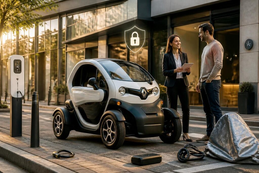 découvrez les meilleures options pour assurer votre twizy, une citadine électrique atypique, et bénéficiez d'une protection adaptée à ses spécificités uniques.