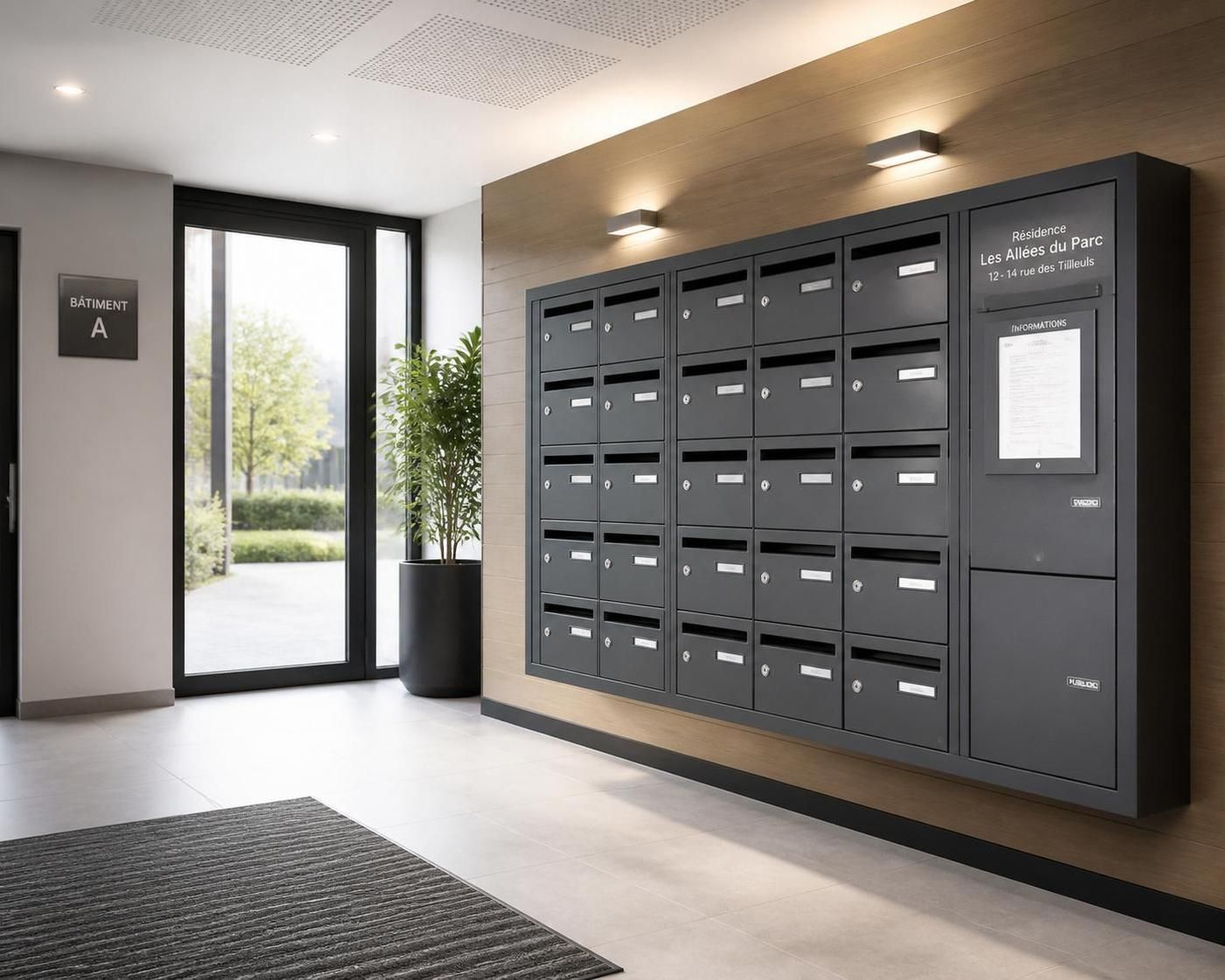 découvrez les avantages des boîtes aux lettres collectives intérieures pour votre immeuble : sécurité renforcée, gain de place et facilité d'accès pour tous les résidents.
