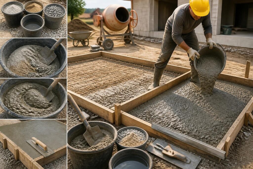 découvrez notre guide étape par étape pour préparer du béton et réaliser une dalle solide, parfaite pour vos projets de construction ou rénovation.