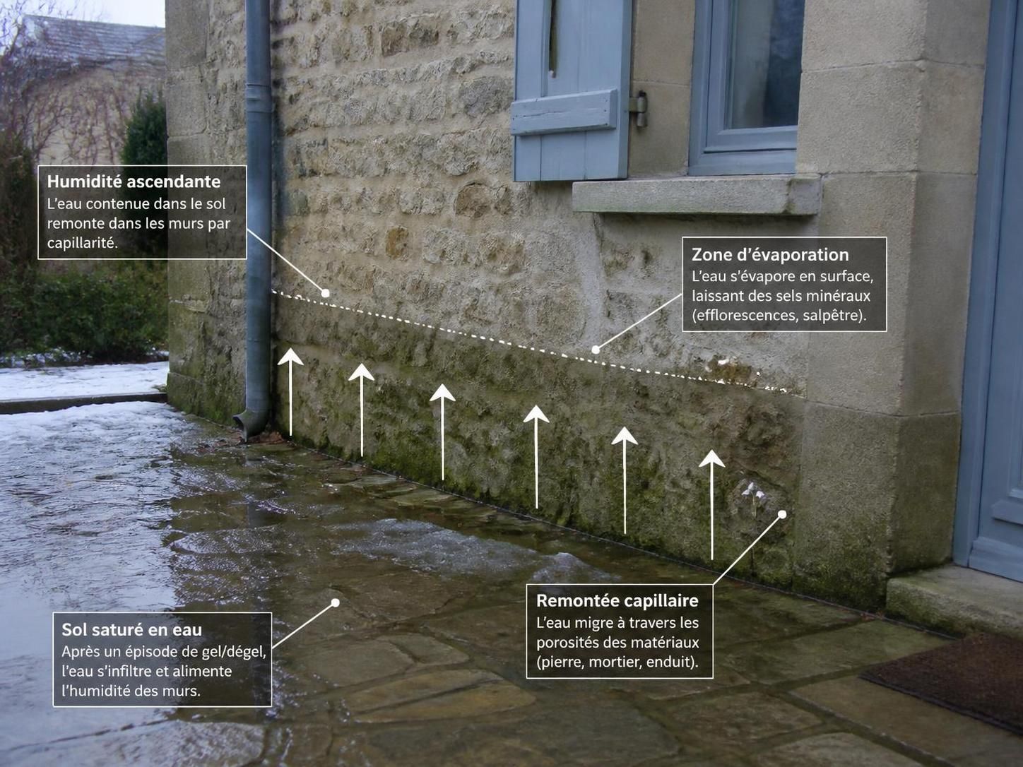 découvrez pourquoi il est essentiel d'installer une barrière de dégel pour protéger votre maison contre les remontées d'humidité et préserver la solidité de vos murs.