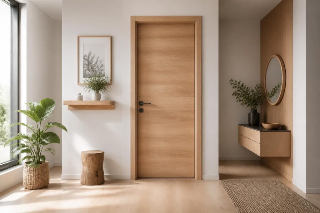 découvrez des idées modernes et des astuces déco en bois pour sublimer vos portes intérieures avec style et originalité.